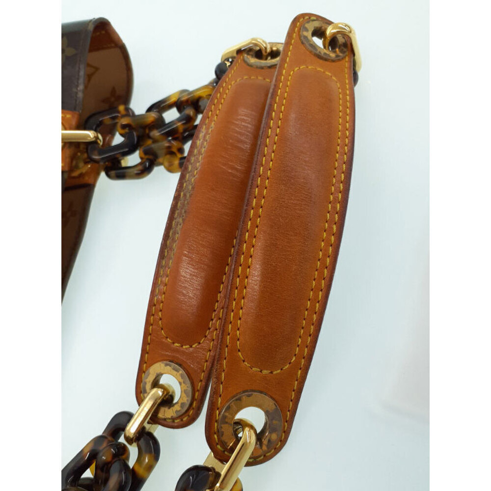 Louis Vuitton Vinyl Shoulder Ambre bag Monogram Brown Cabas tote - Picture 7 of 8